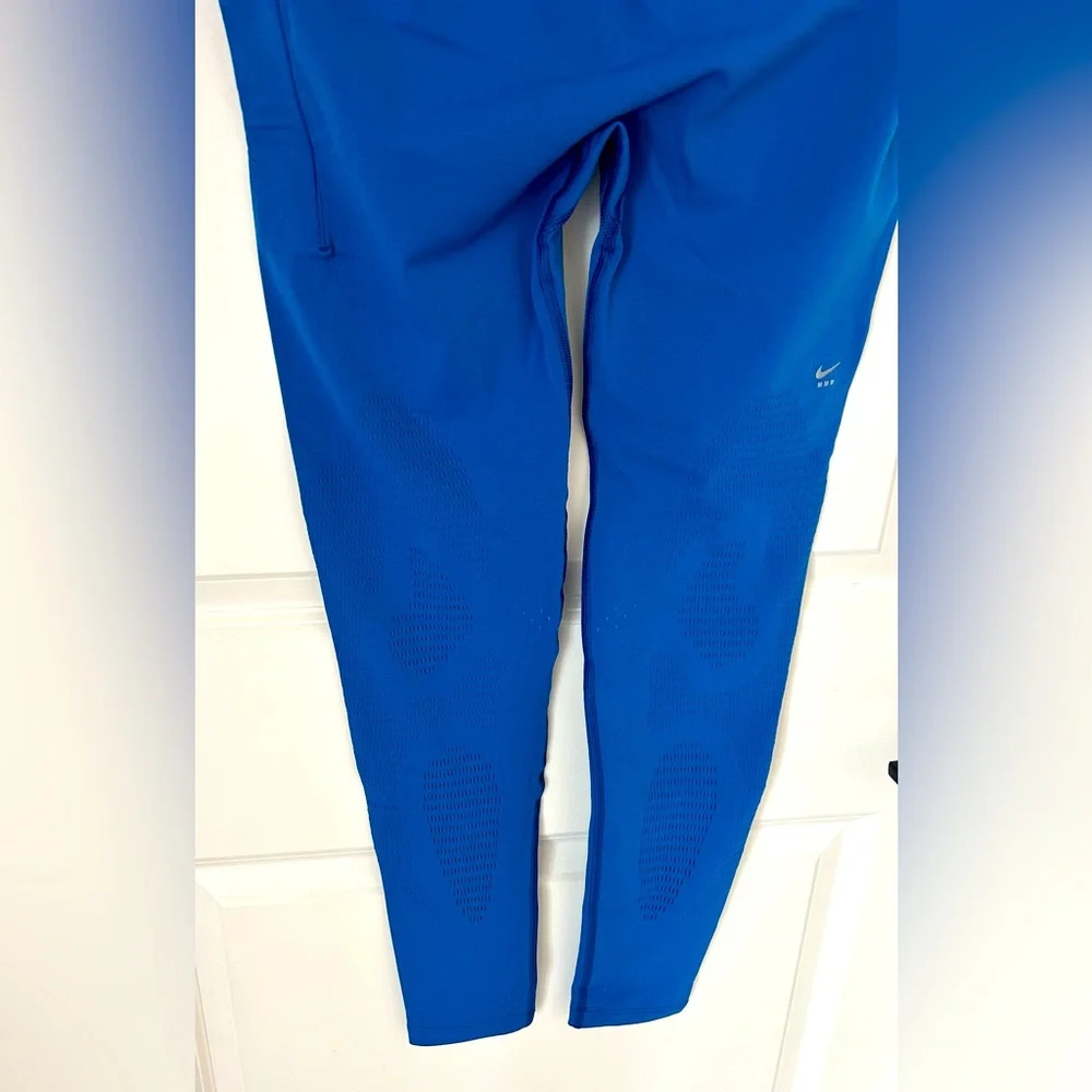 Nike x MMW Women’s Compression Leggings Pants L Cobalt Blue $150 DD9427-409 NWT
